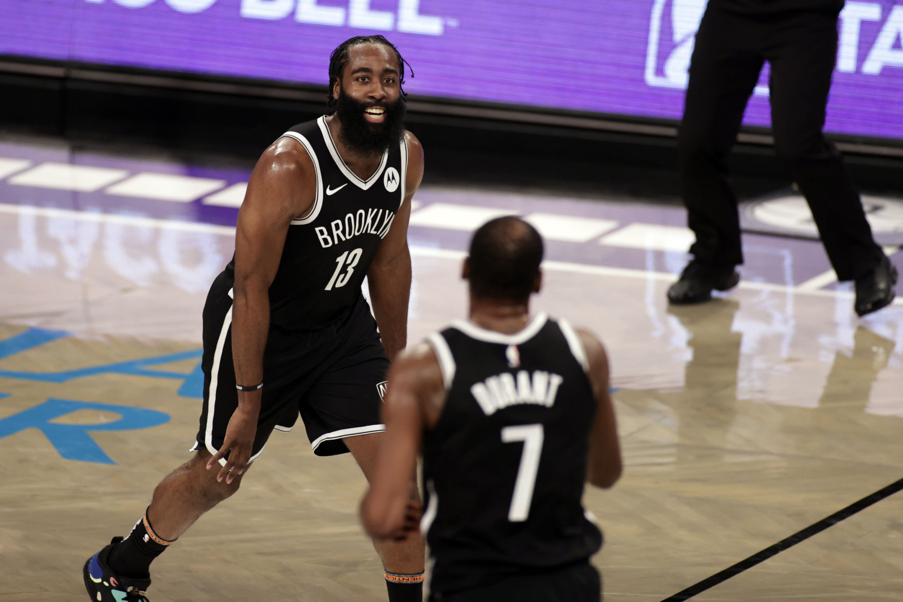 James Harden, Kevin Durant - Bucks vs. Nets - Jan. 18
